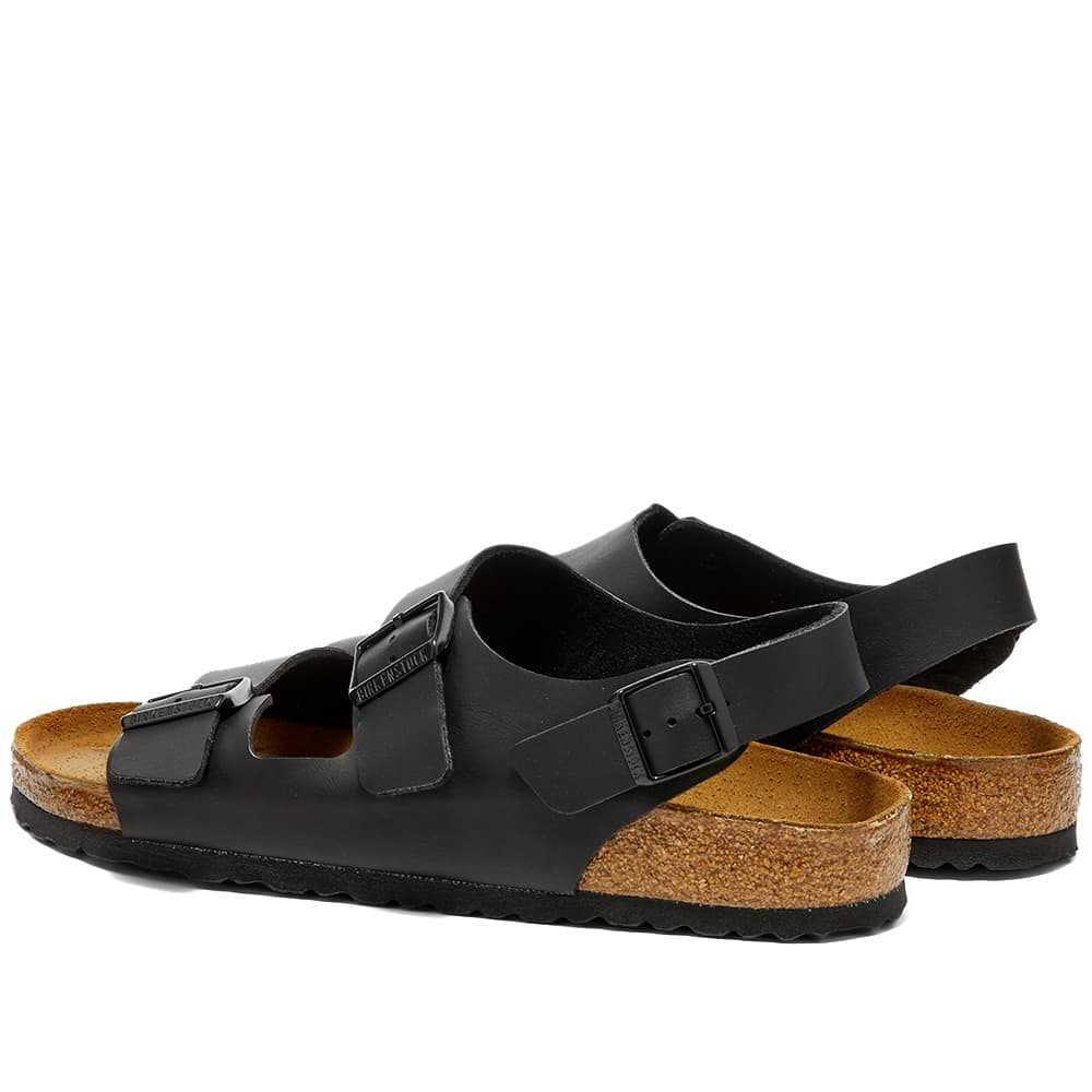 Birkenstock Milano Black Birko Flor End