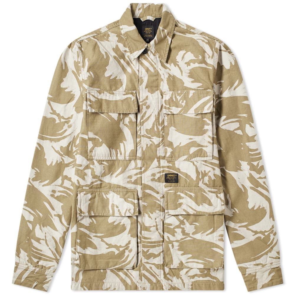 Carhartt WIP Balfour Jacket Camo Brush & Sandshell END.