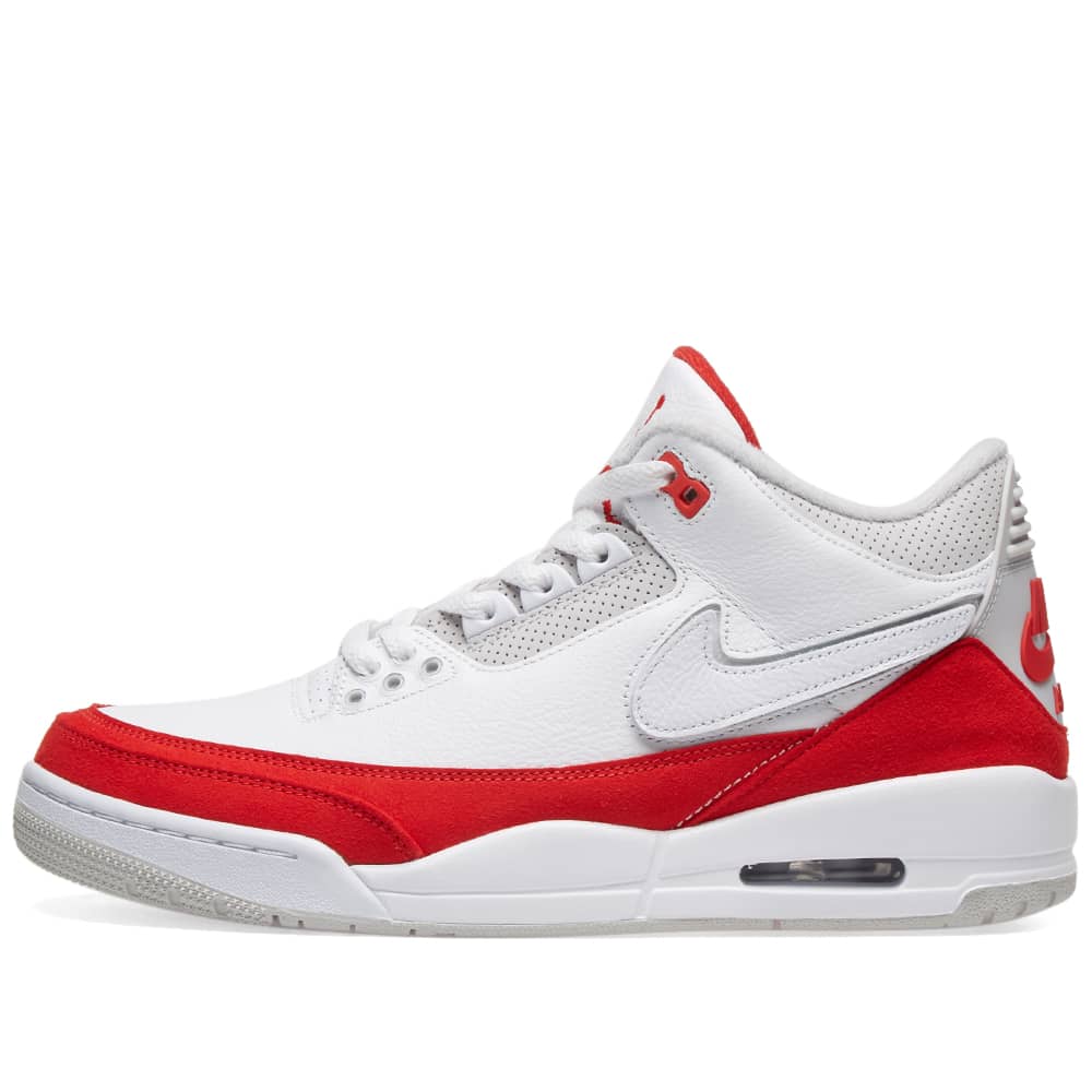 air jordan 3 white red