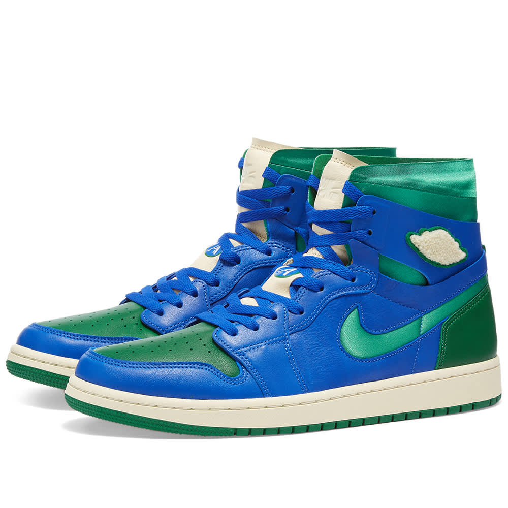 Air Jordan 1 x Aleali May WMN Zoom CMFT Hyper Royal & Pine Green | END. (HK)