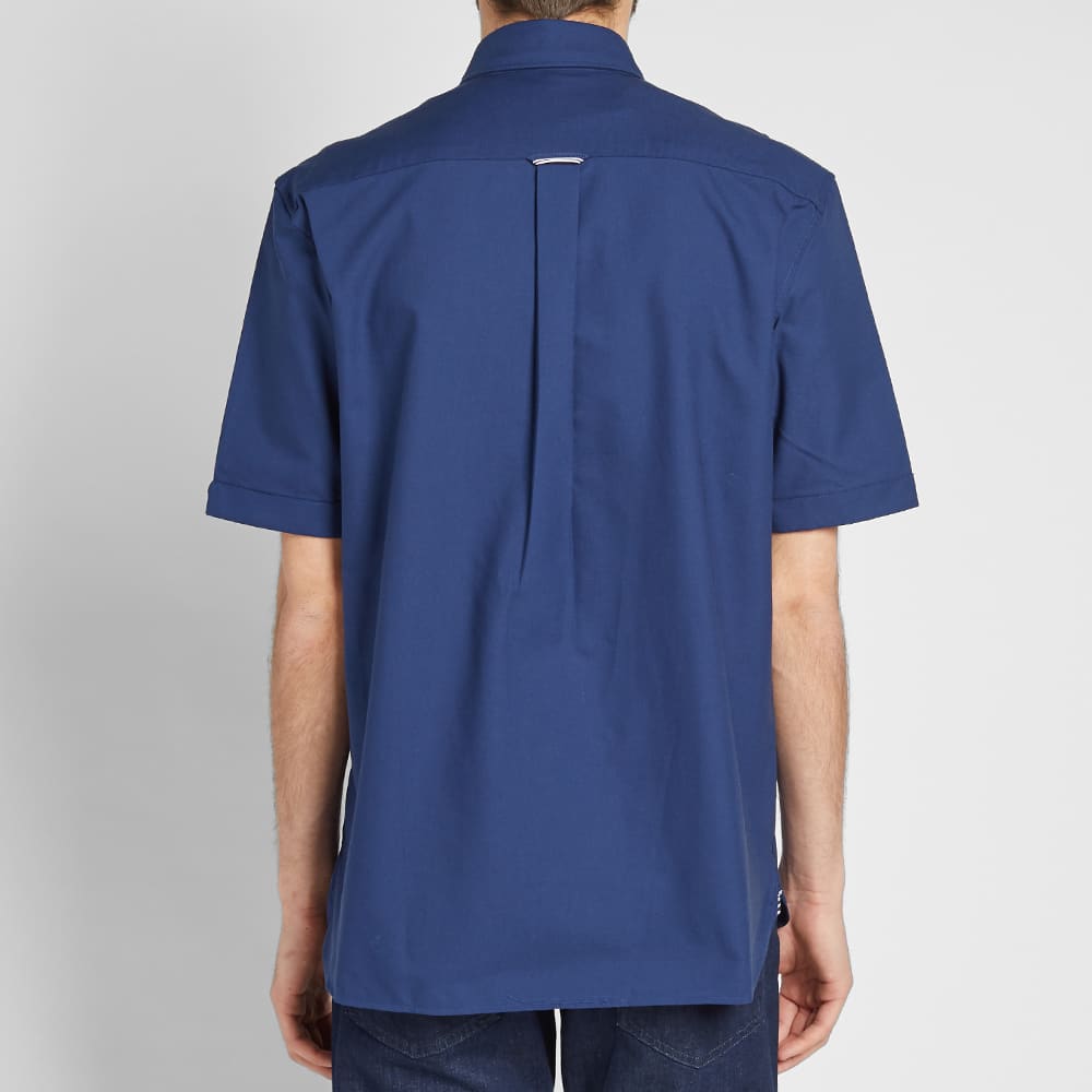 fred perry short sleeve button down