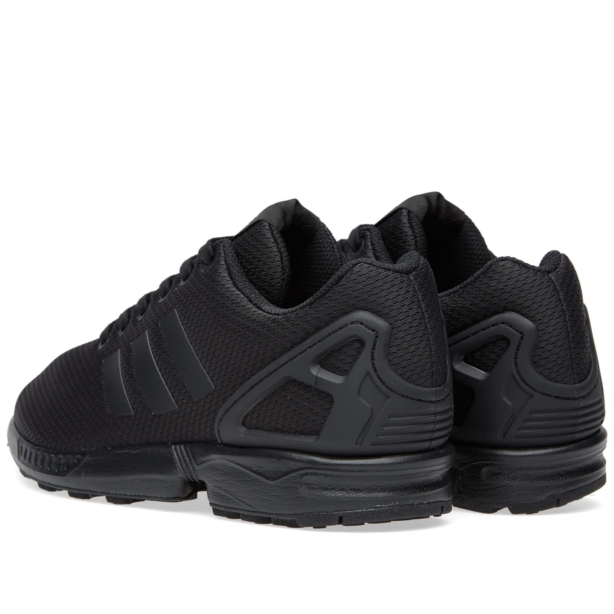 zx flux black grey