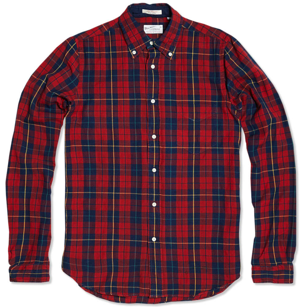oxford check shirt