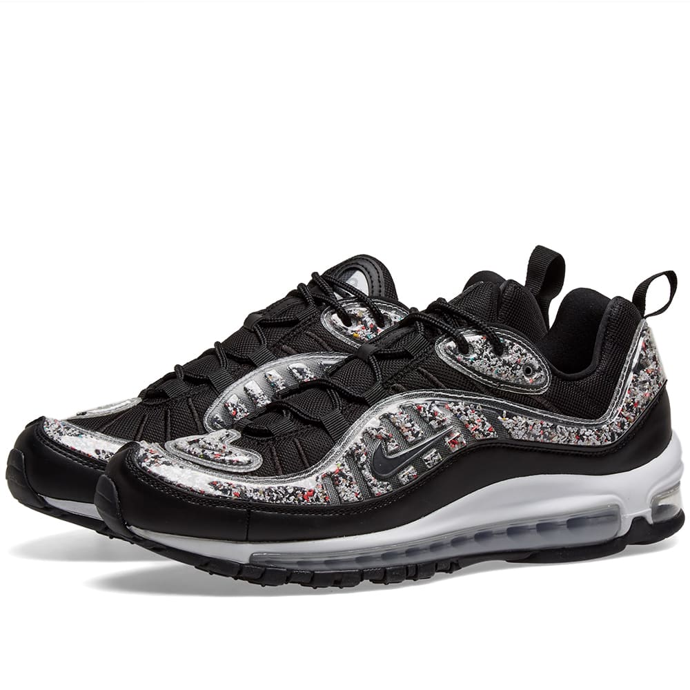 Nike Air Max 98 Lx W Black White End
