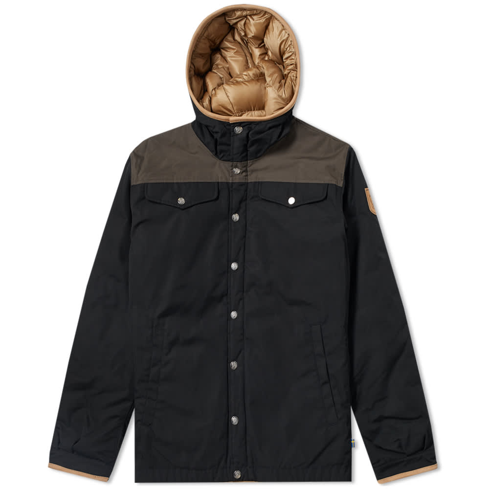 Fjallraven Greenland No 1 Down Jacket Black Mountain Grey End