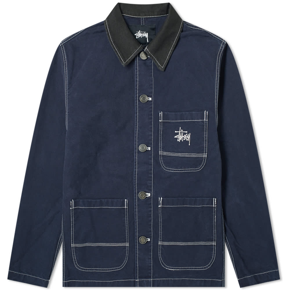 Stussy Brushed Moleskin Chore Jacket Navy END. (ES)