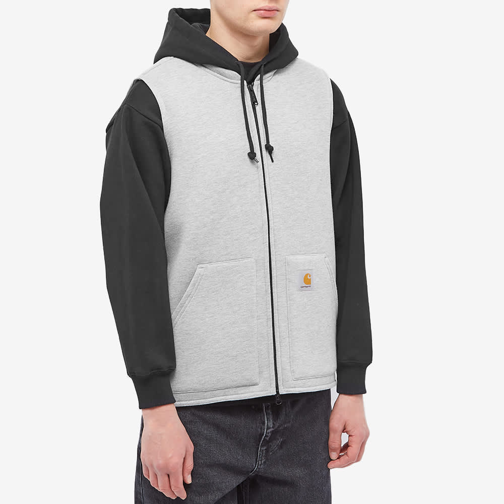 Carhartt WIP CarLux Vest Grey Heather & Grey END. (KR)