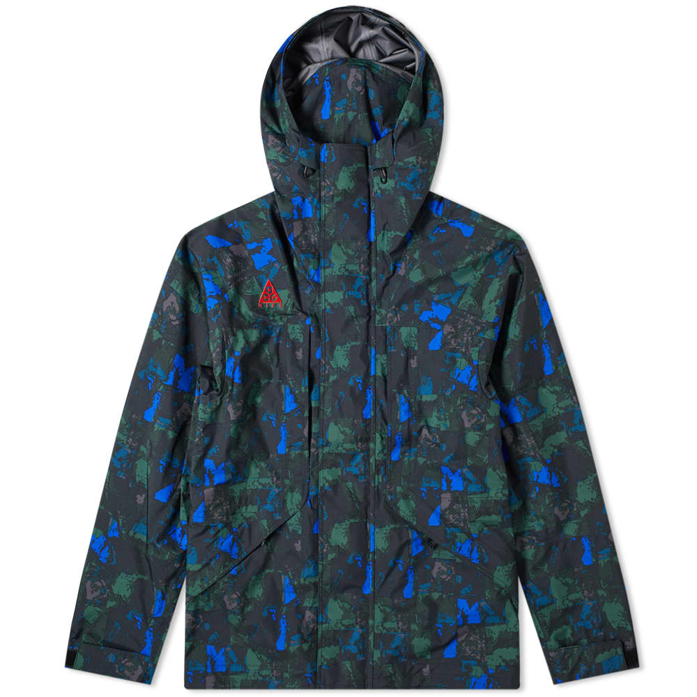 nike floral parka
