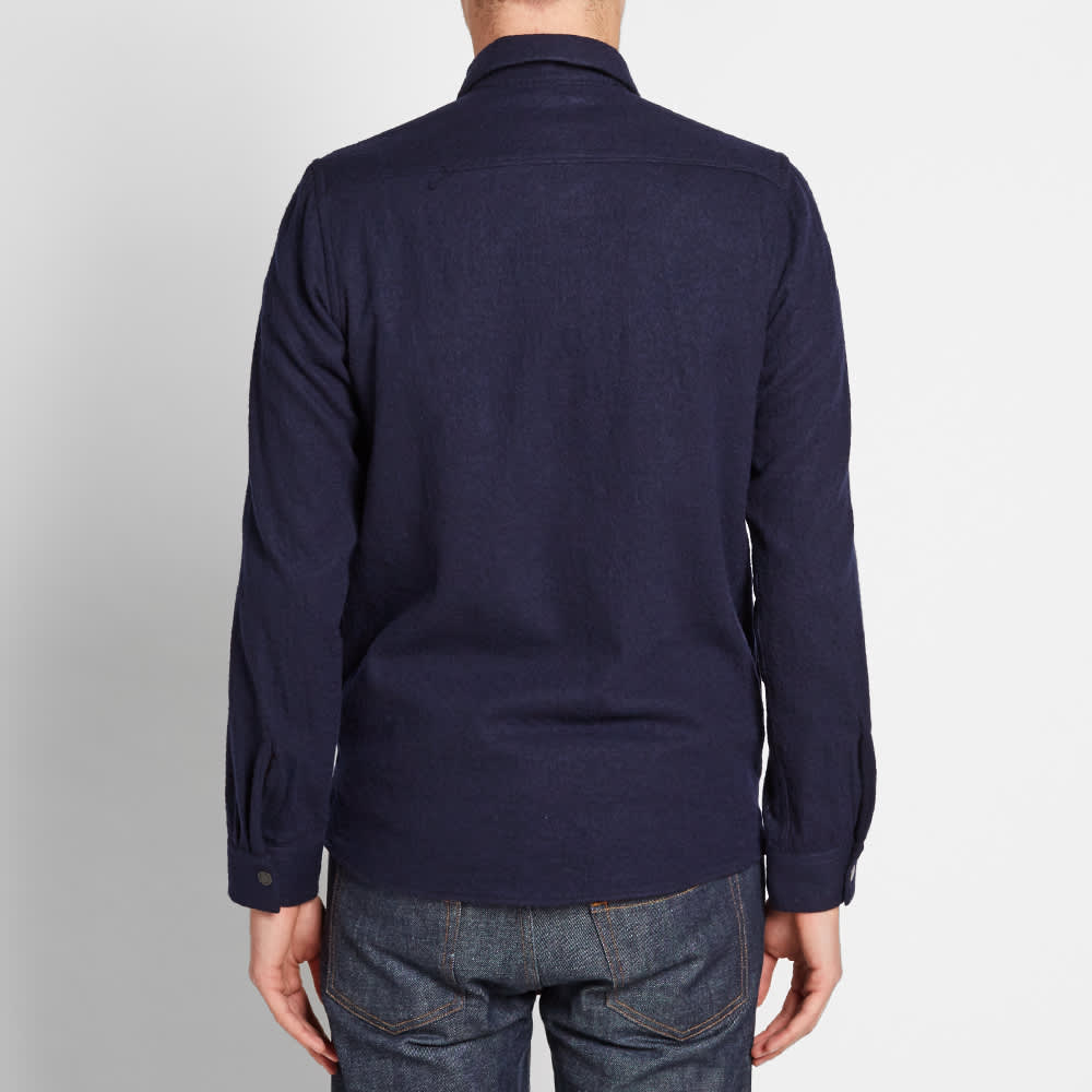 norse projects zip shirt