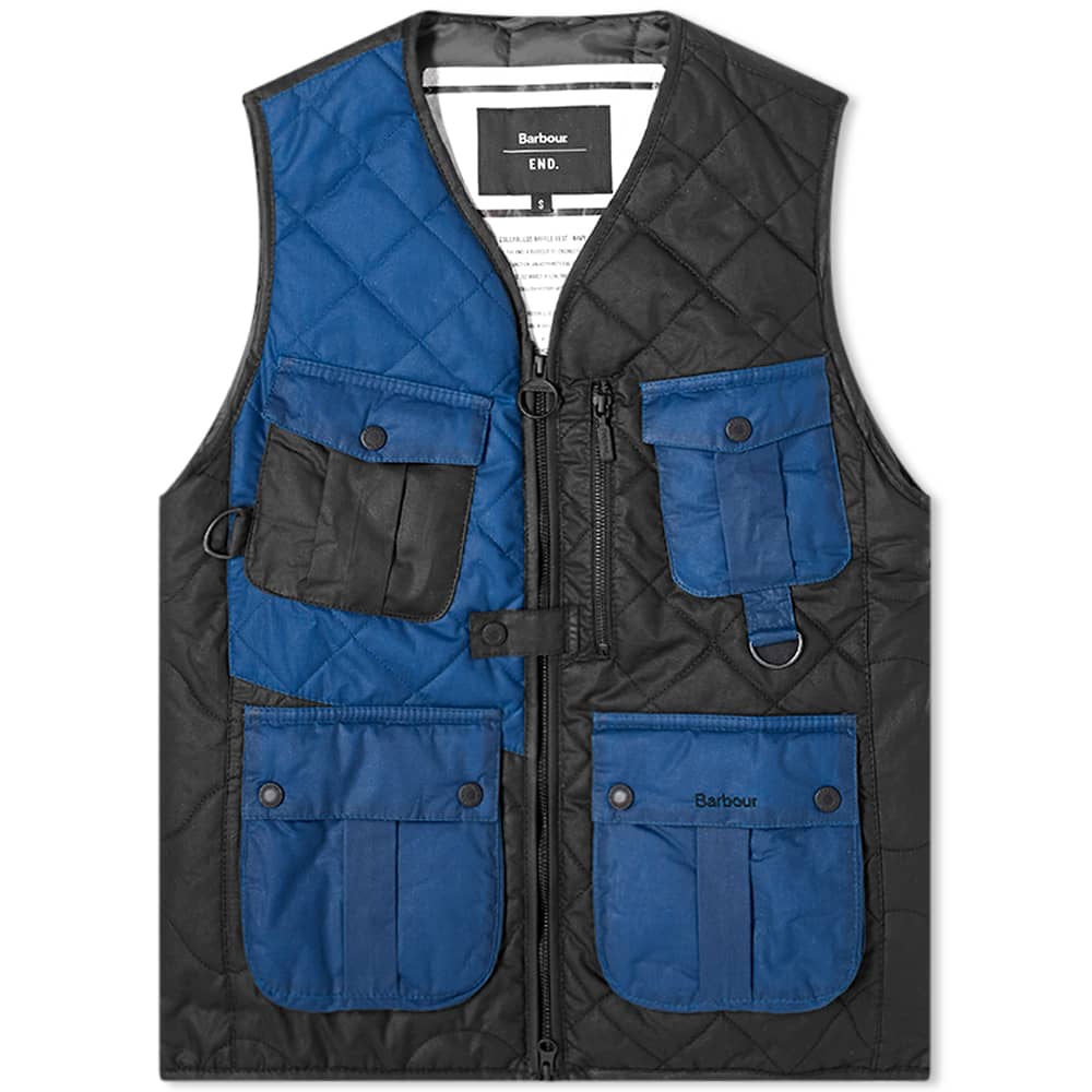 Barbour fishing gilet clearance