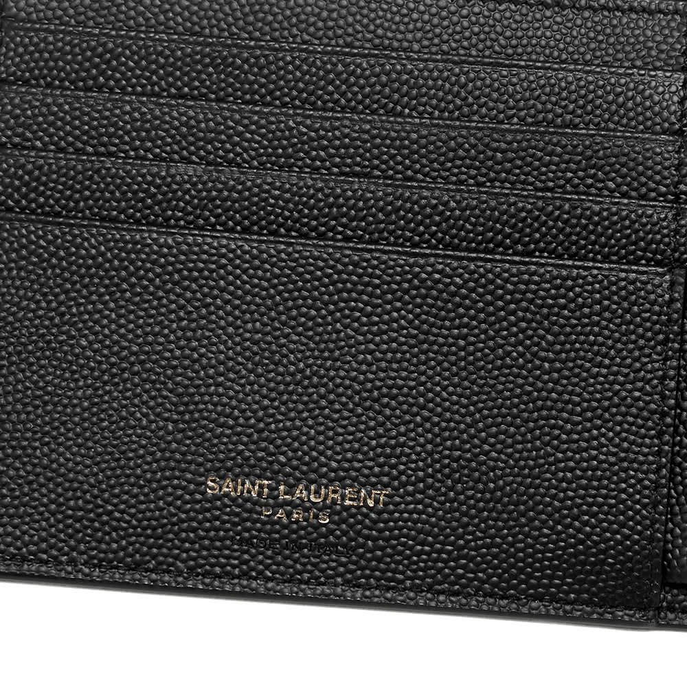 ysl metallic wallet