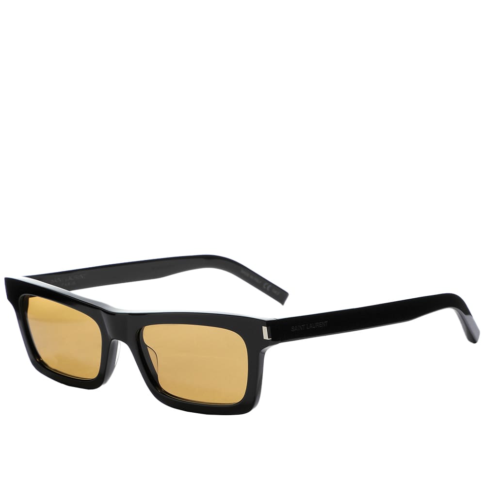 Saint Laurent SL 461 Betty Sunglasses Black & Yellow | END. (UK)