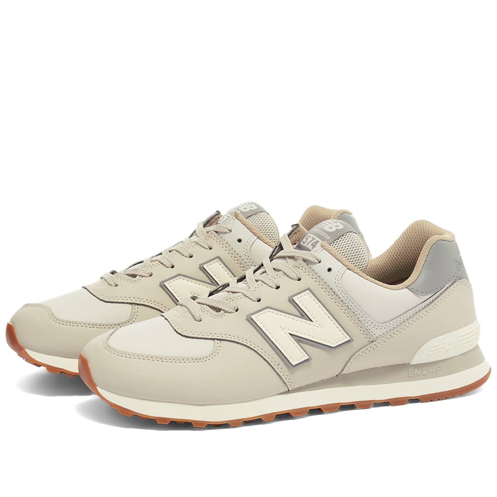 New Balance U574SQ2 Vegan Leather - Wolf