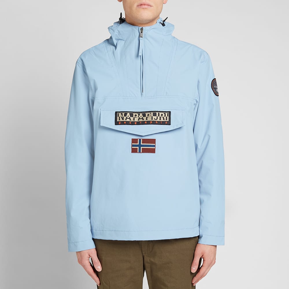 Napapijri Rainforest Summer Jacket Light Blue | END.