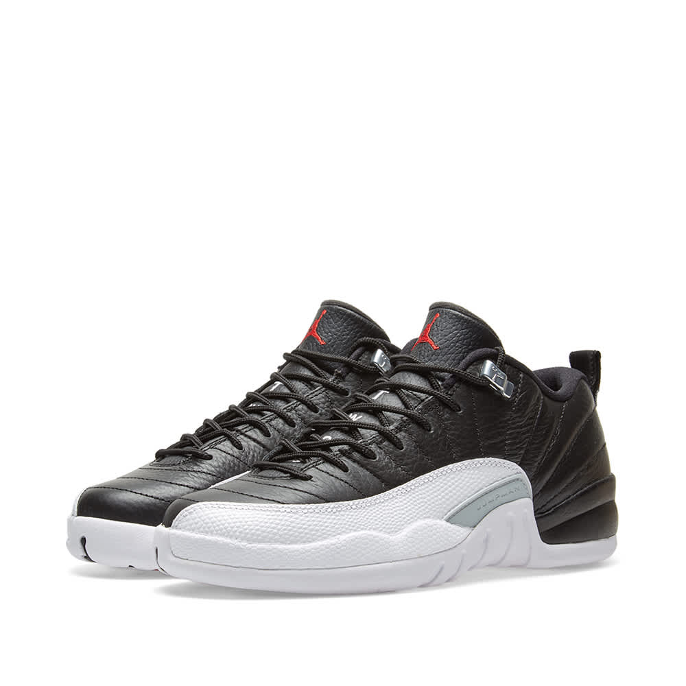 black red and white 12s