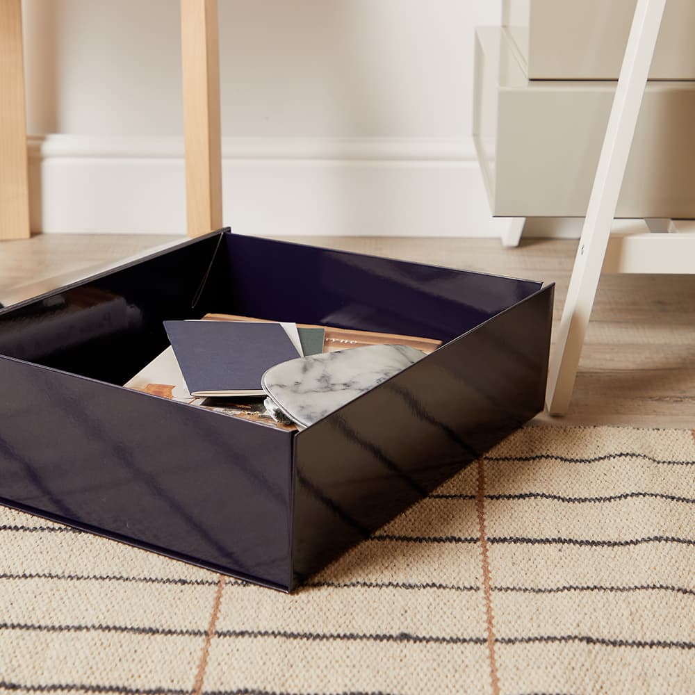 HAY Colour Storage Box Large Midnight Blue END. (Global)