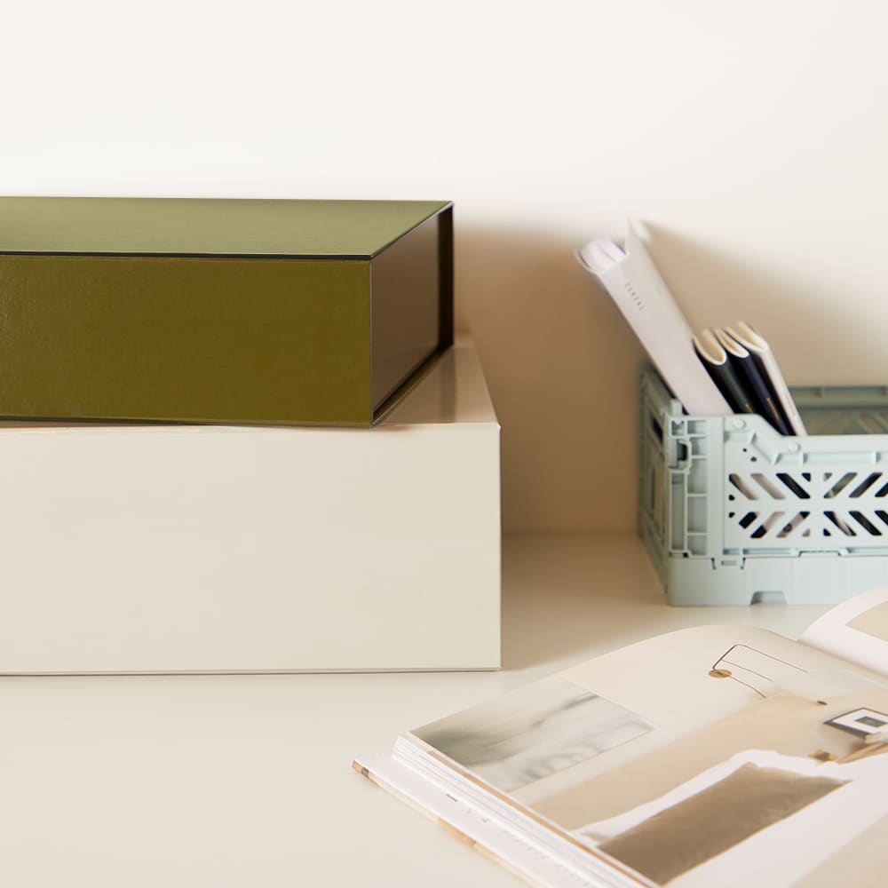 HAY Colour Storage Box Small Olive END.