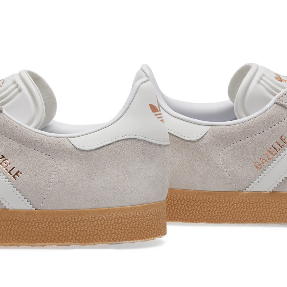 Adidas gazelle crystal white clearance