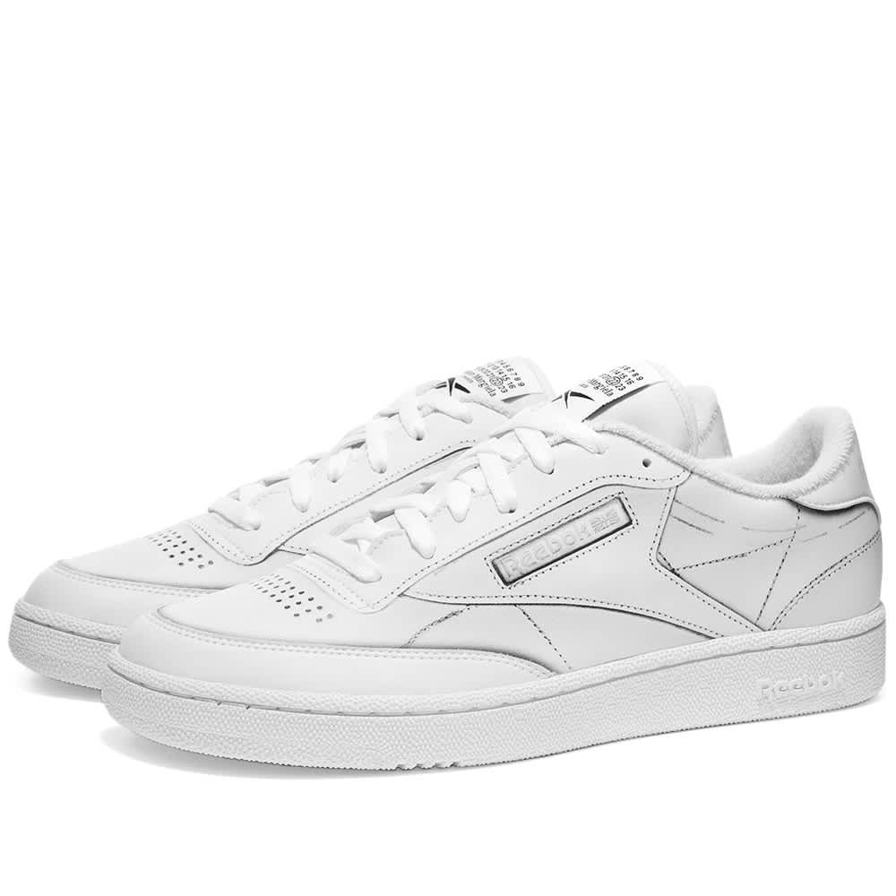 Reebok X Maison Margiela Project 0 Club C Trompe L Oeil White End Reebok X Maison Margiela Project 0 Club C Trompe L Oeil White End