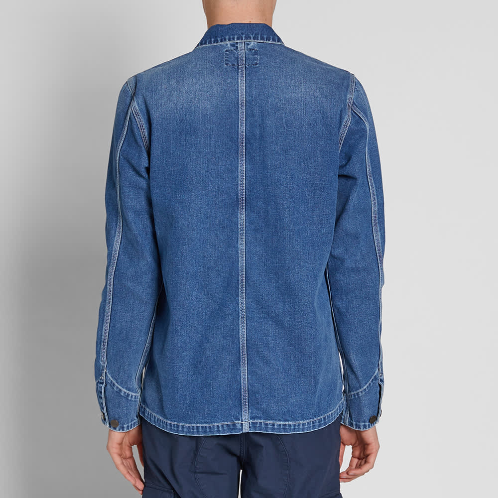 Carhartt WIP Michigan Denim Chore Coat True Stone Wash END. (US)