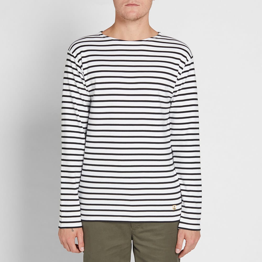 armor lux white t shirt