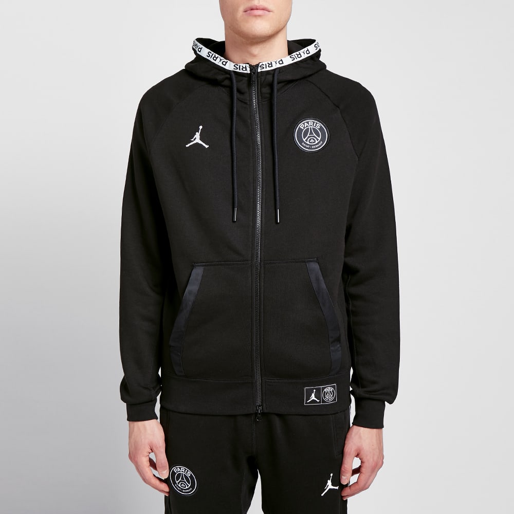 nike psg zip up