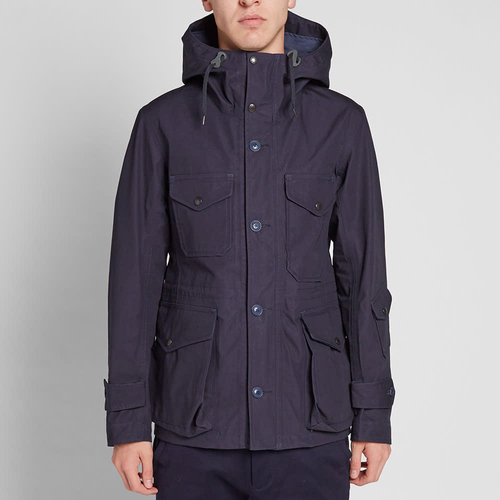 Nanamica GoreTex Four Pocket Cruiser Jacket Marine Navy END.