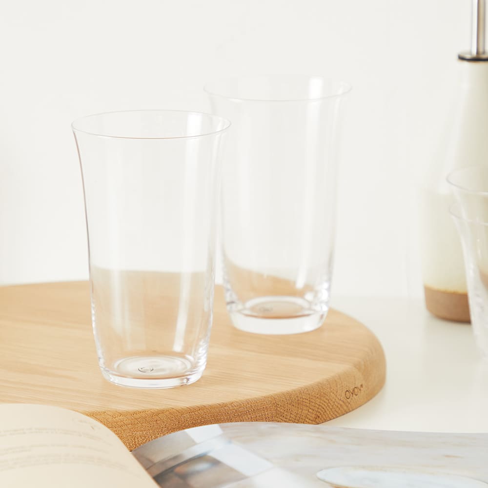 Menu Strandgade Tall Drinking Glass Set of 2 Clear END. (IT)