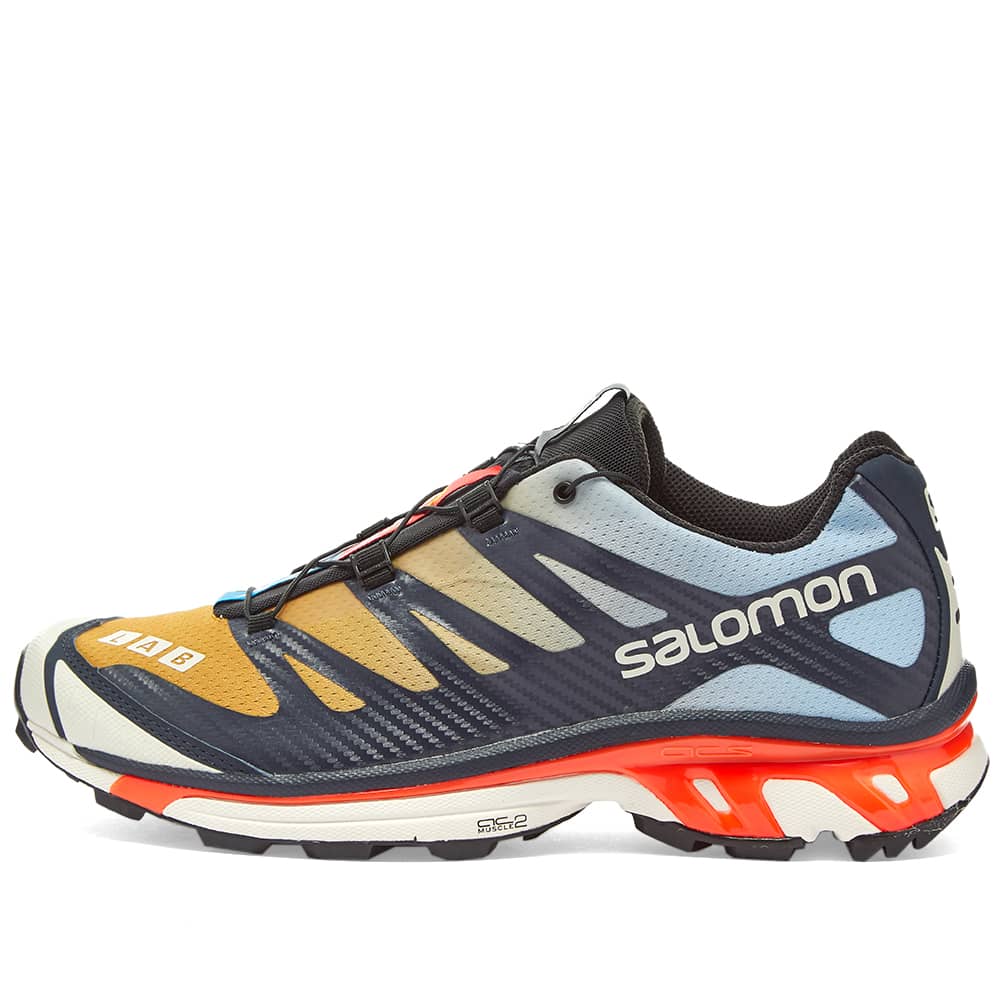 salomon white and orange