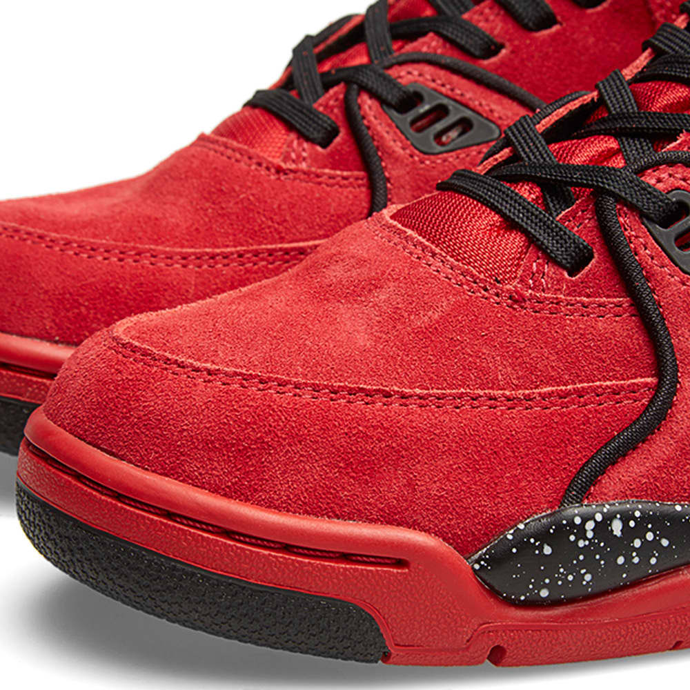 nike air flight 89 black red