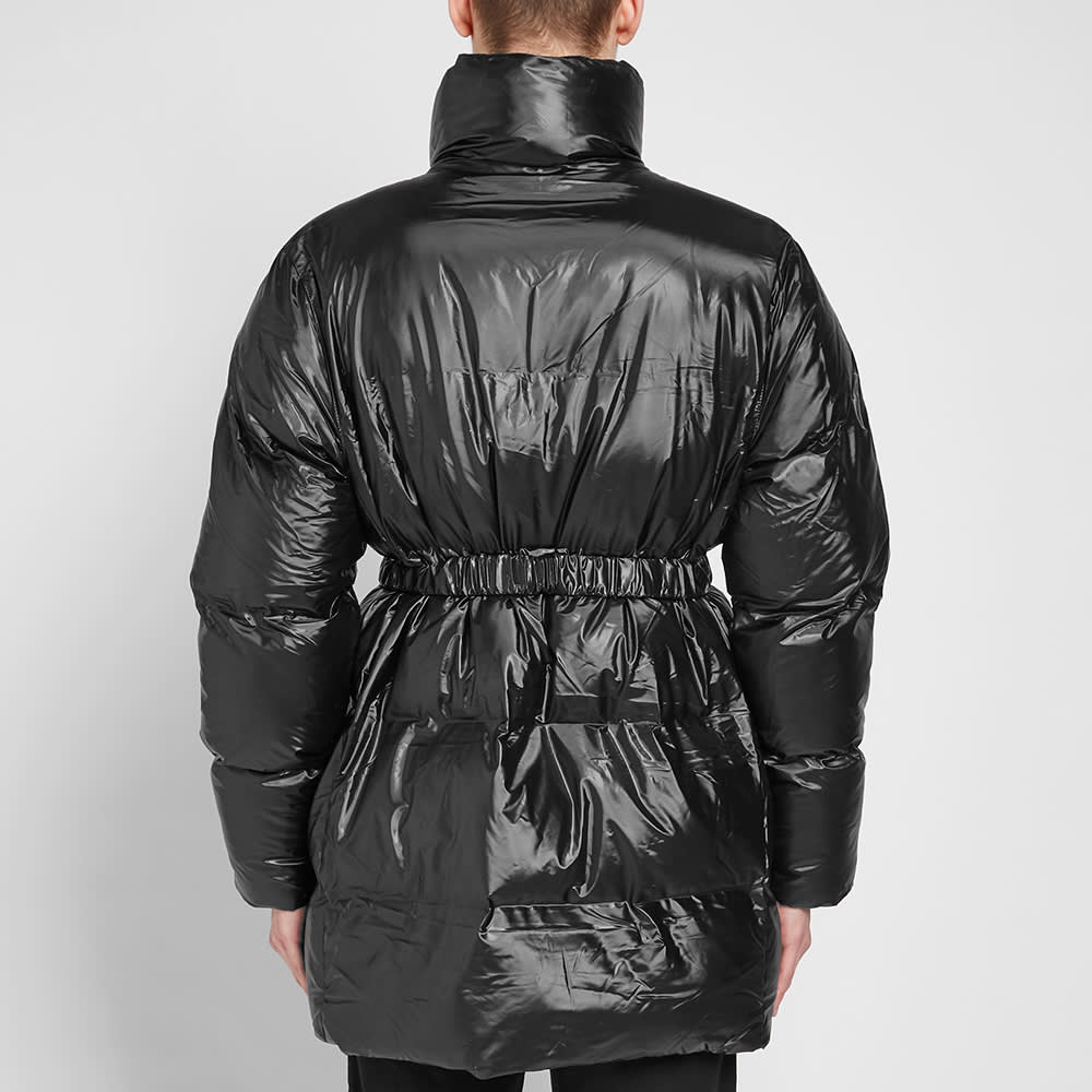 rains hooded puffer coat