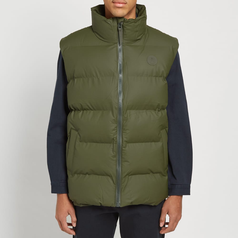 rains puffer vest