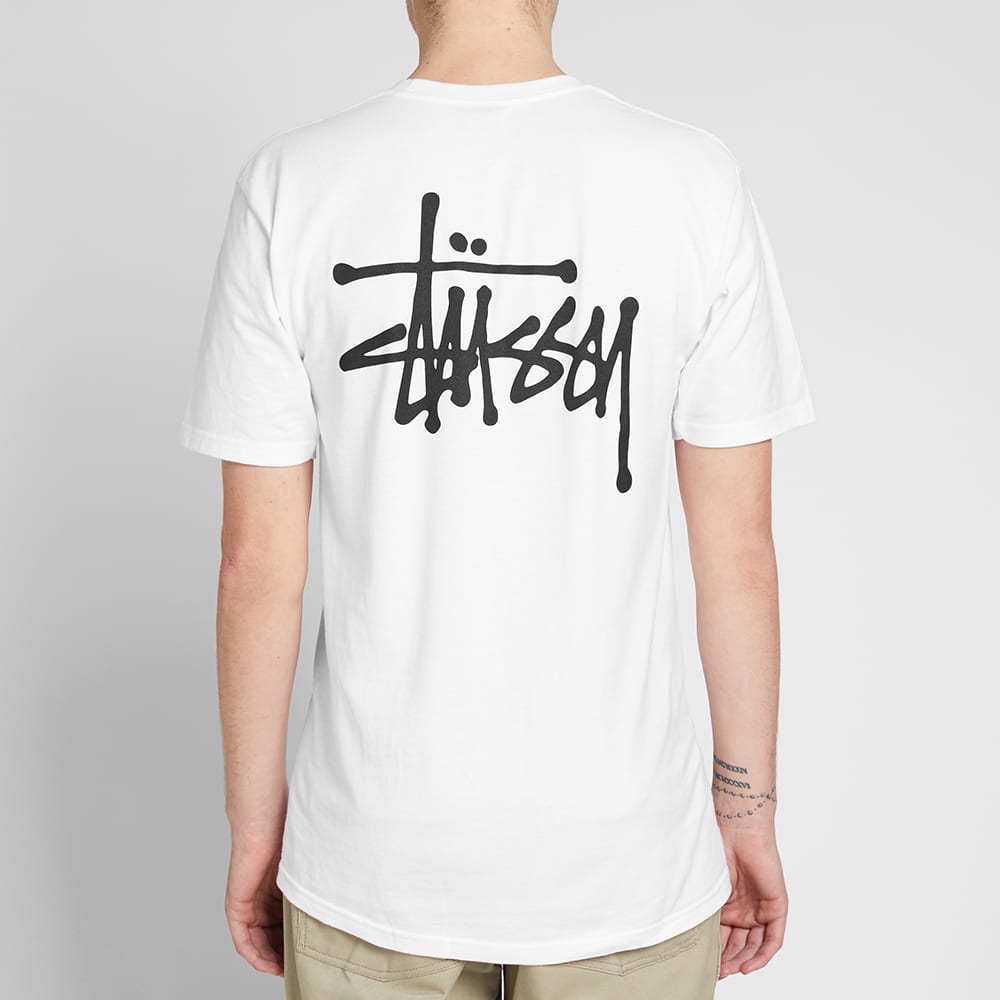 stussy basic tee