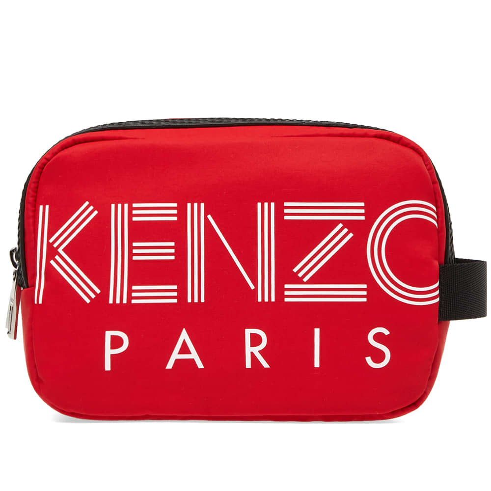 Kenzo Paris Sport Wash Bag Medium Red END. (US)