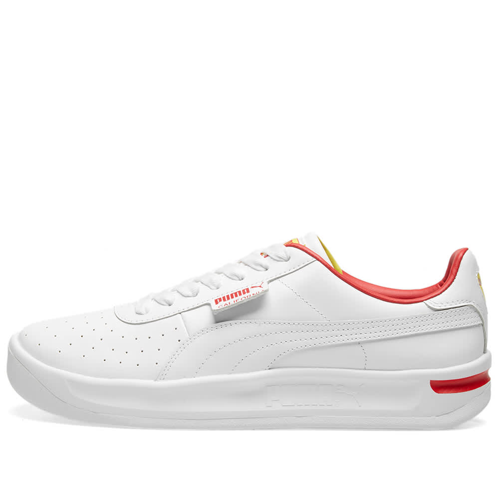 Puma California Drive Thru (IN & OUT) White, Red & Yellow | END.