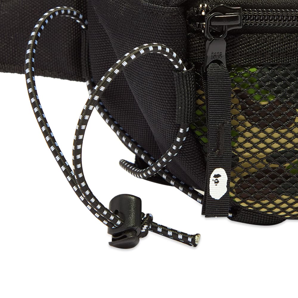 A Bathing Ape ABC Camo Bungee Cord Waist Bag Green END. (UK)