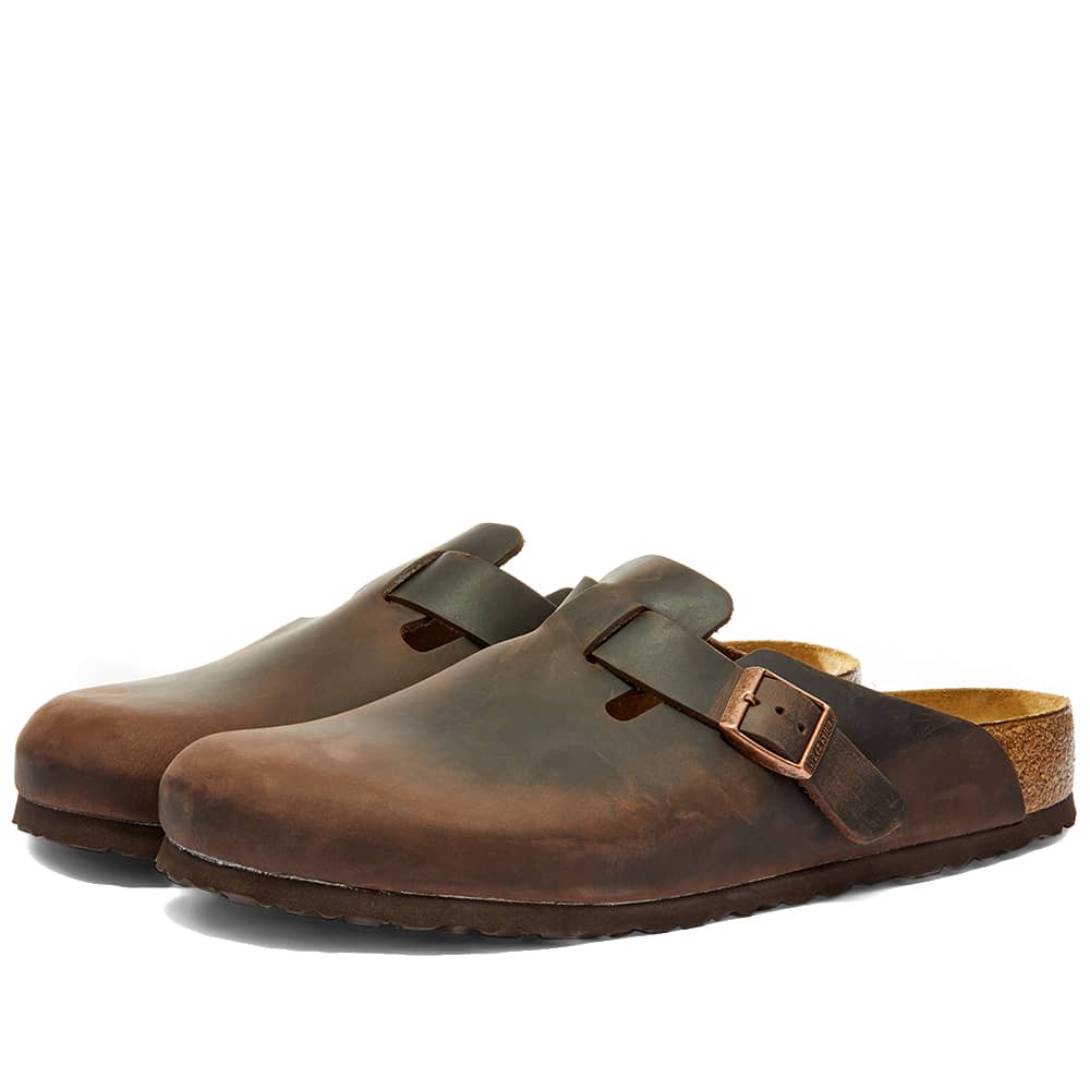 Birkenstock Boston Habana Oiled Leather | END.