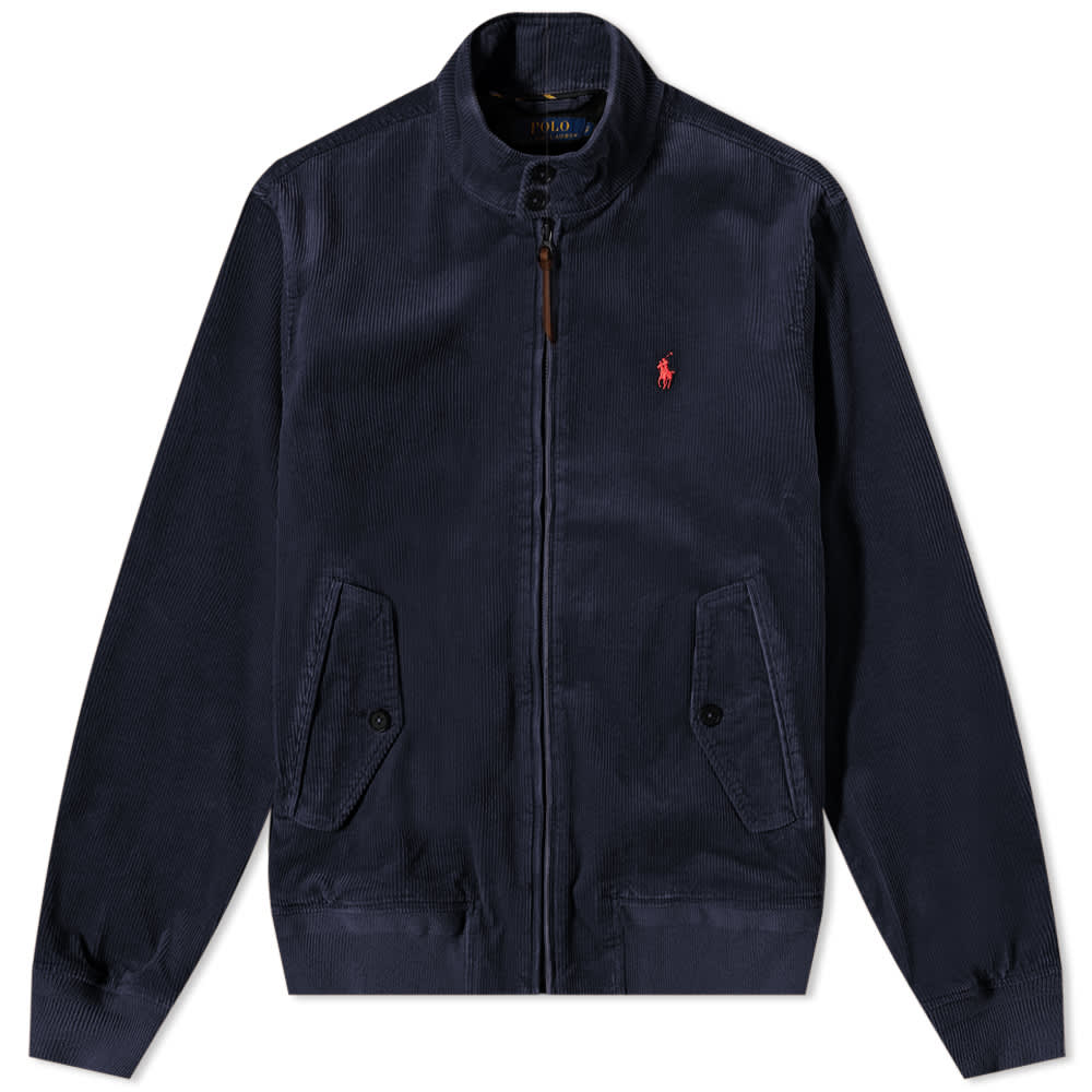 Polo Ralph Lauren Cord Harrington Jacket Collection Navy END. (Europe)