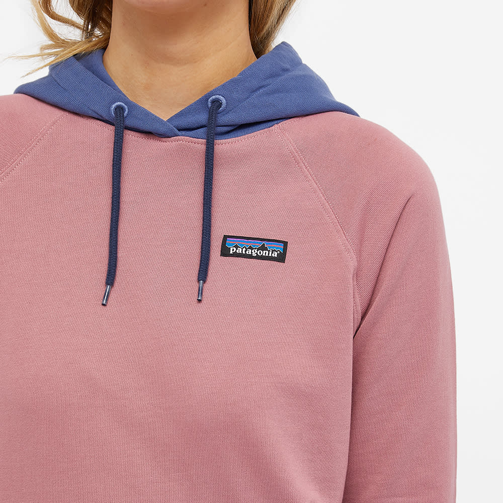 Patagonia p6 label hoodie clearance