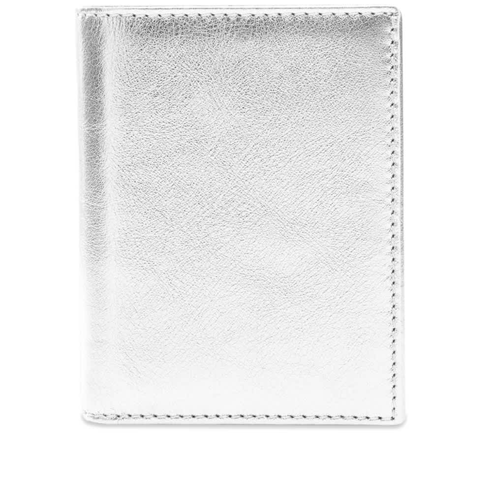 comme des garcons wallet silver