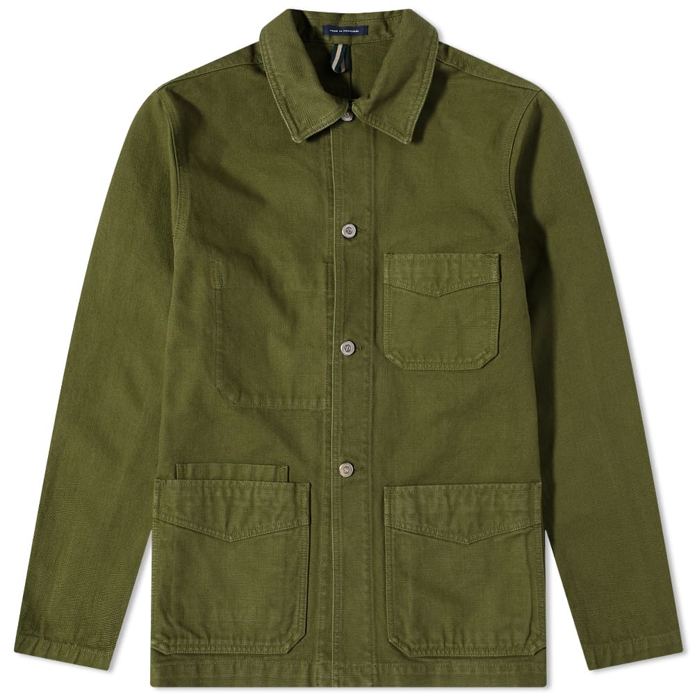 Drake's Canvas Chore Jacket Green END. (HK)