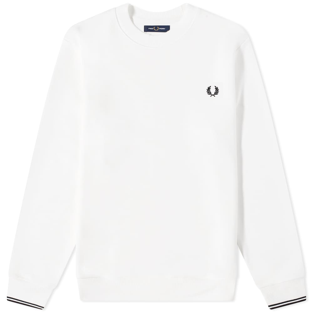 fred perry crew neck sweat