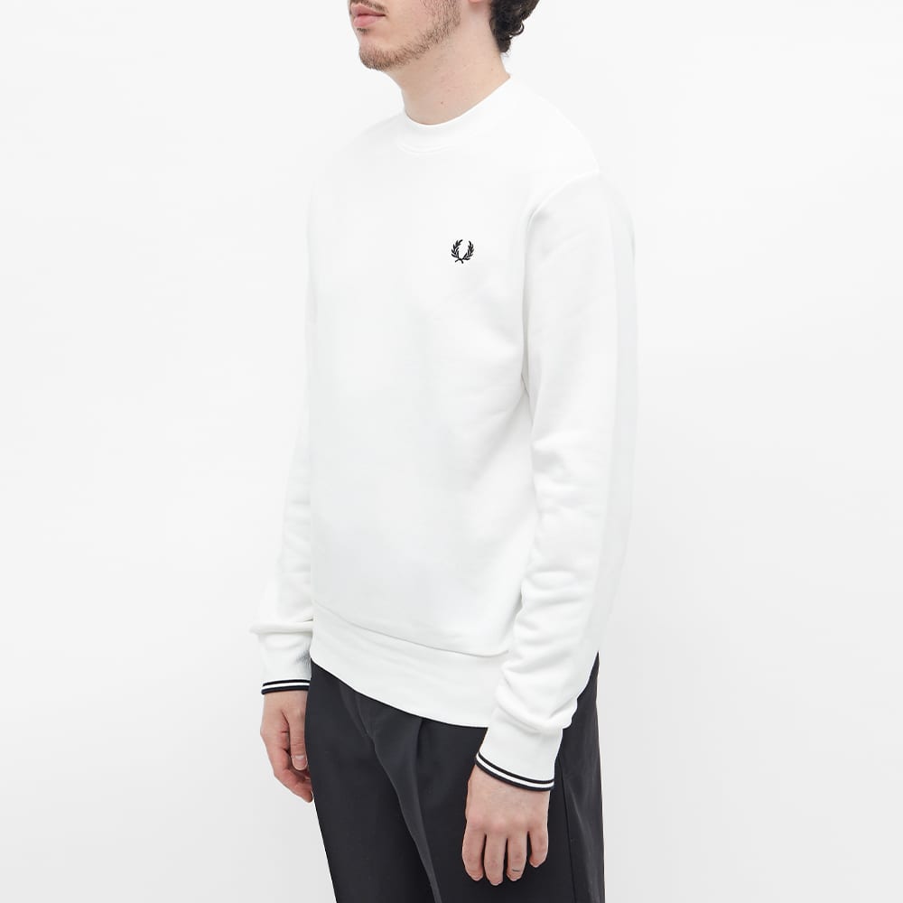fred perry crew neck sweat