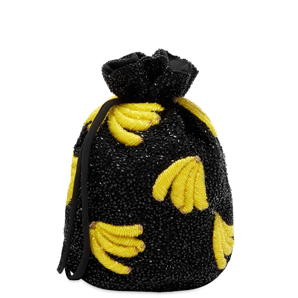 GANNI Beaded Banana Bag Black END. (UK)