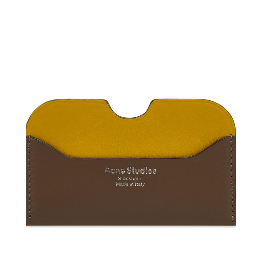Acne Studios Elmas Colour Card Holder Multi Grey END. (Global)