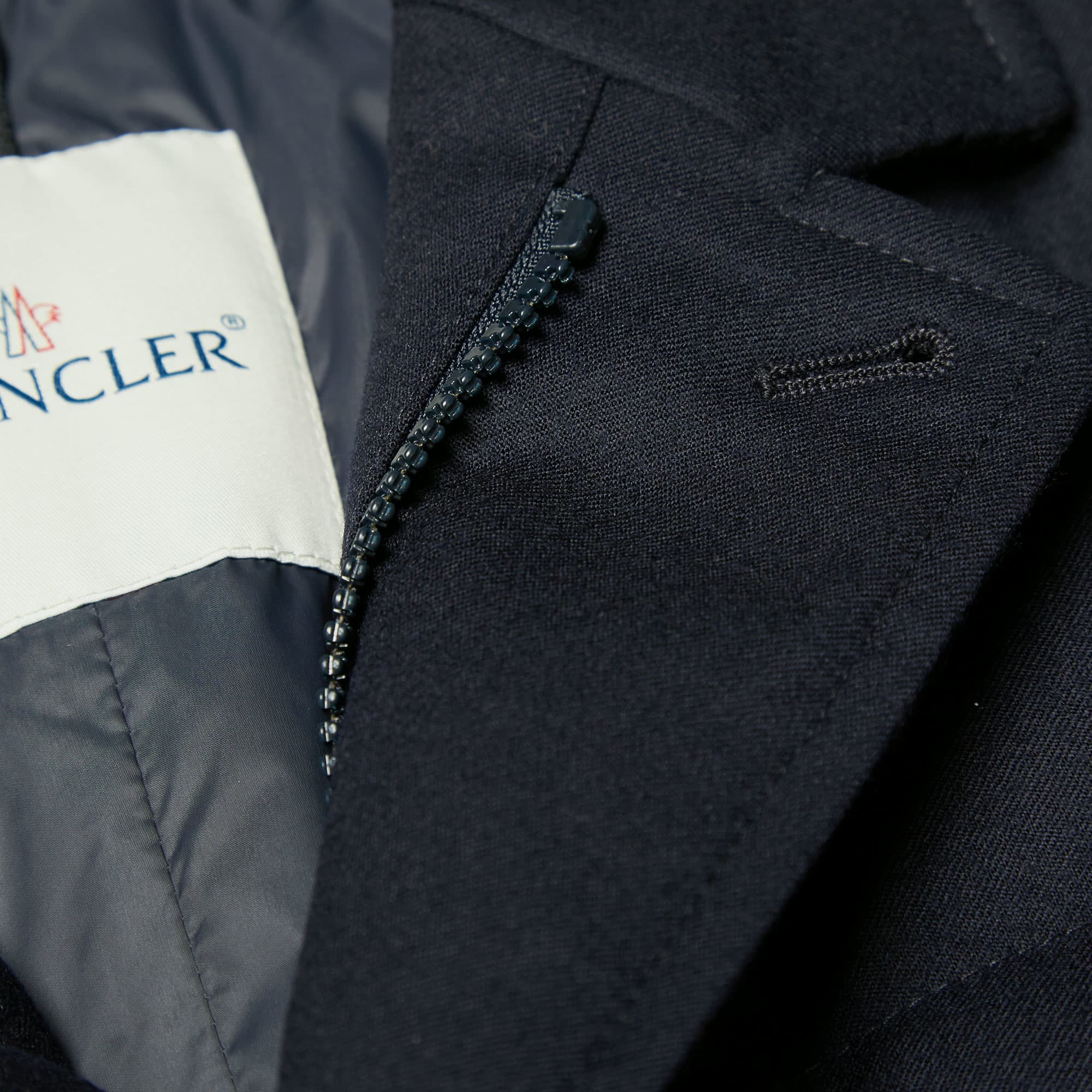 moncler down blazer
