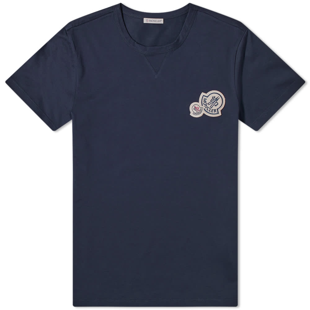 moncler multi logo tee