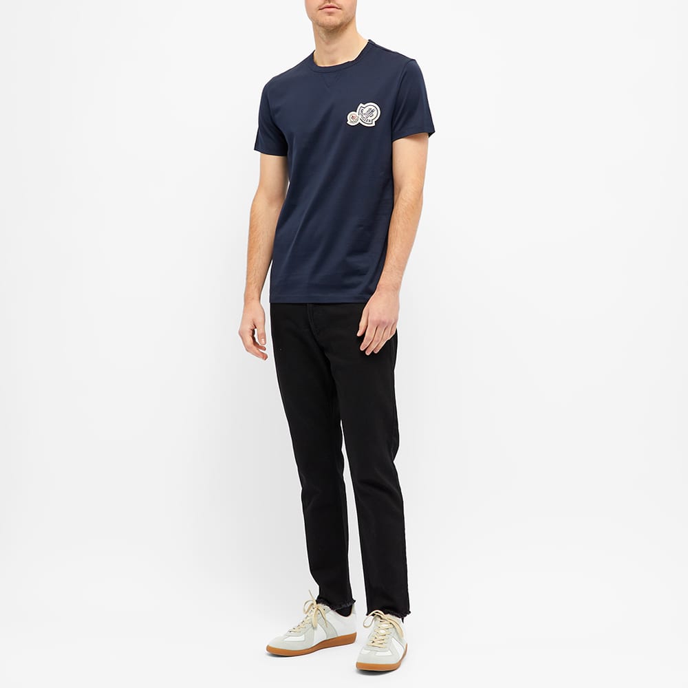 moncler multi logo tee