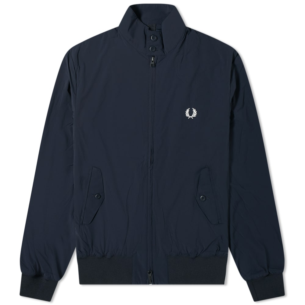 Fred Perry Lightweight Harrington Jacket Navy End Global