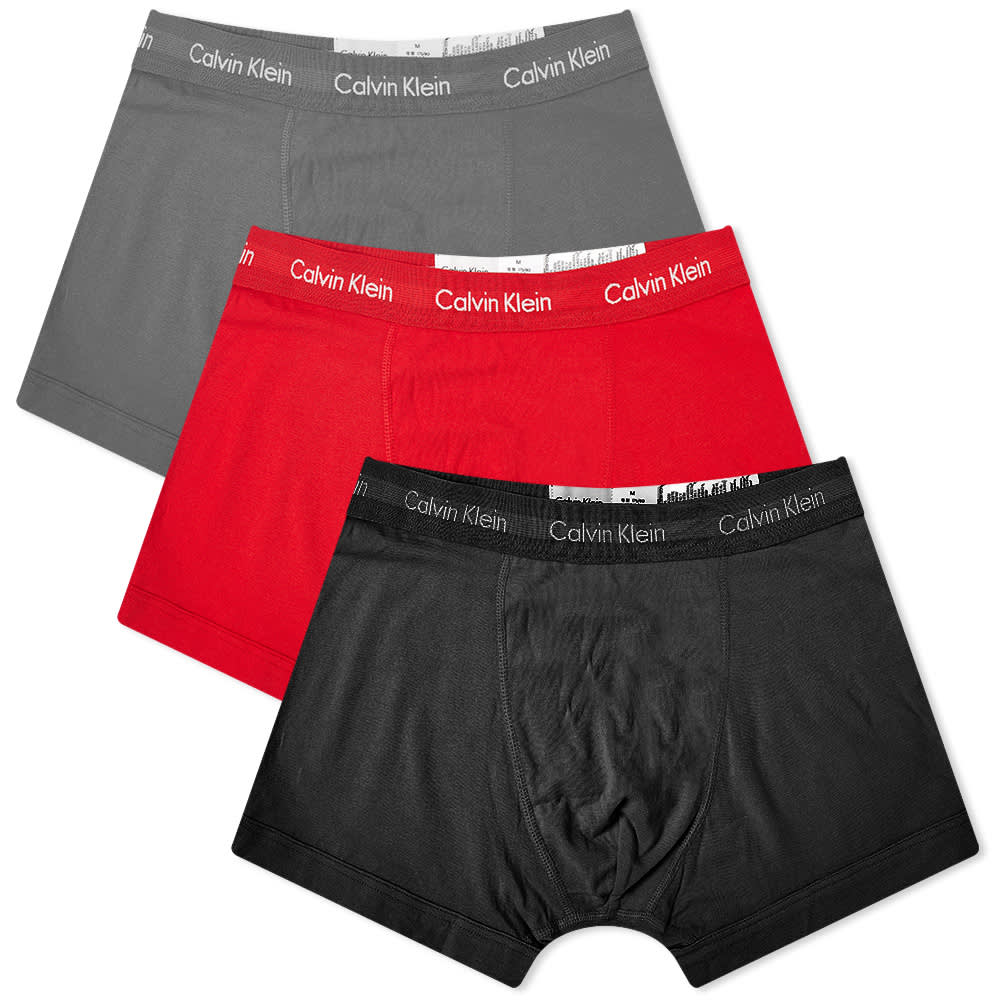 Calvin klein red trunks Clearance